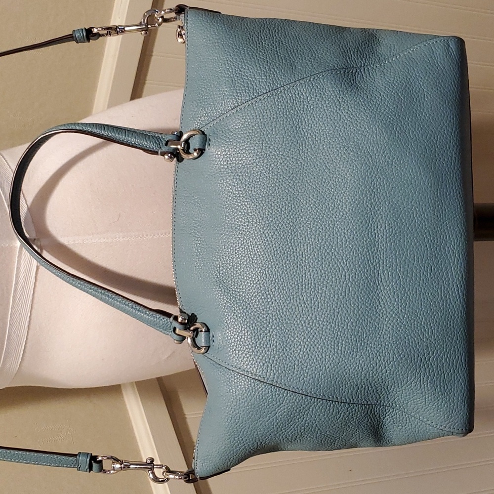 Coach Robin's egg blue Prairie handbag - Picture 4 of 14